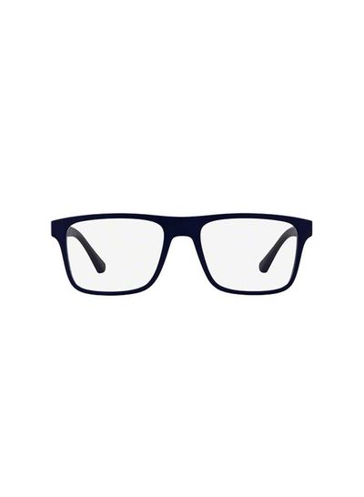 تصویر قاب عینک مستطیلی مردانه با 2 گیره - اندازه لنز: 54 میلی متر 