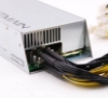The input voltage of Antminer APW7 power is in the range of 110 to 264 V AC with a frequency between 47 to 63 Hz.