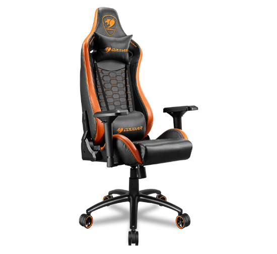 Cougar Outrider Comfortable Gaming Chair – Orange