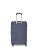 ست چرخ دستی چمدان میله آهنی اسپینر 3 تکه ABS با قفل TSA 20/24/28 اینچ آبی تیره
