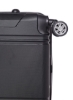 ست چرخ دستی چمدانی میله آهنی اسپینر 3 تکه ABS با قفل TSA 20/24/28 اینچی مشکی
