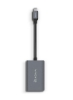 هاب USB 4 در 1 نوع C خاکستری/مشکی