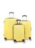 ست چرخ دستی چمدانی 3 تکه ABS اسپینر 20/24/28 اینچی زرد