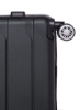ست چرخ دستی چمدانی میله آهنی اسپینر 3 تکه ABS با قفل TSA 20/24/28 اینچی مشکی