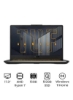 لپ تاپ TUF Dash A17 با صفحه نمایش 17.3 اینچی FHD، پردازنده AMD Ryzen7-4800H / 16 گیگابایت رم / 512 گیگابایت SSD / 4 گیگابایت گرافیک NVIDIA GeForce RTX 3050 / Win11 Home / Backlit-RGB / English/Arabic Graphic