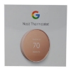 Google Nest Thermostat 4th Gen GA02082-US Programmable Smart Wi-Fi Thermostat For Home - Sand