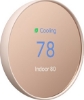 Google Nest Thermostat 4th Gen GA02082-US Programmable Smart Wi-Fi Thermostat For Home - Sand	