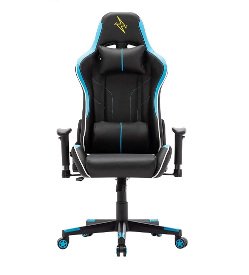 صندلی گیمینگ Urban Wave Gaming Chair with Adjustable High Back and 2D Arms (OC Denver Version) - Blue