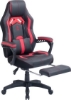صندلی گیمینگ Blitzed OC 6018 Gaming Chair Computer Office Chair in Racing Style With Retractable Footrest - Red