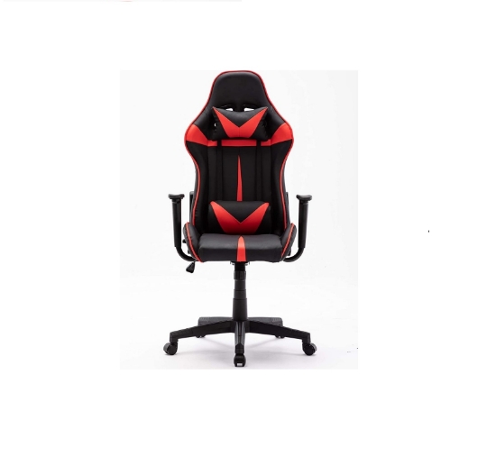صندلی گیمینگ  Urban Wave OC 7797, High Back Gaming Chair, PU Leather With Fixed Armrest - Black & Red