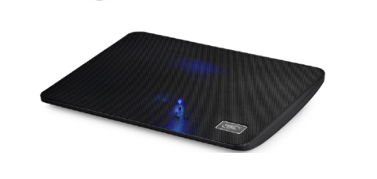 پد خنک کننده لپ تاپ  Deepcool Wind Pal Mini Notebook Cooler, 5VDC Rated Voltage, Hydro Bearing, 1000±10%RPM Fan Speed, 46.11 CFM Airflow, 21.6dBA Noise, Black