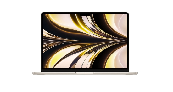لپ تاپ 2022 Apple MacBook Air laptop with M2 chip: 13.6-inch Liquid Retina display, 8GB RAM, 256GB SSD storage, backlit keyboard, 1080p FaceTime HD camera. Works with iPhone and iPad; Space Grey	