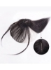 تکه موی جایگزین سوزن، چتری مصنوعی نامرئی روی سر، تکه کلاه گیس موی سه بعدی موی واقعی (#2_Style02)