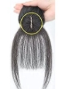 تکه موی جایگزین سوزن، چتری مصنوعی نامرئی روی سر، تکه کلاه گیس موی سه بعدی موی واقعی (#2_Style02)
