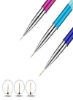 ست قلم قلم مو 3 عددی خط ناخن آرت (سایز 7 Mm9 Mm11 میلی متر) سالن دستگیره بدلیجات با استفاده از برس مو نایلونی