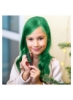 مینی شانه رنگ مو، شانه گچی جدید رنگ موی قابل شستشو موقت رنگ موی دخترانه برای جشن تولد سال نو، هدایای دخترانه (آبی، زرد، بنفش، قرمز، سبز، صورتی)