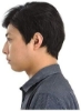 کلاه گیس های مردانه کرکی طبیعی مردان میانسال با محدودیت کوتاهی موی انسانی مشکی شماره 03