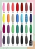 Gelnailpolishkit 27+3 Colors Sparkle N Solid ژل سایه سبز آبی قرمز و مشکی Soakoff Uv ژل ناخن 5 میلی لیتری/هر کدام با پایه و بدون پاک کردن تاپ و ژل مات 8 میلی لیتر/هر C970