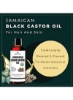 ® روغن کرچک سیاه جامائیکا دارای گواهینامه ارگانیک بو داده سرد فشرده اسانس ایده آل برای پوست و موی زیبا 250 میلی لیتر