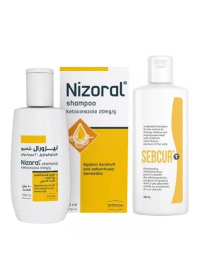 شامپو ضد شوره Nizoral + Sebcur T Medicated 120ml