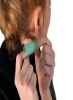 غلتک موی حرفه ای، قطر 7/8 اینچ، بیگودی موی خود نگهدار (سبز)