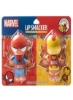 Marvel Superhero Lip Balm Duo- Spiderman &amp; Iron Man Amazing Pomegranate / میلیاردر پانچ