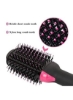 Hair Pro Hot Air Brush Pink-3 in 1 برس صاف کننده، حجم دهنده و سشوار-کیفیت سالنی ممتاز (صورتی)