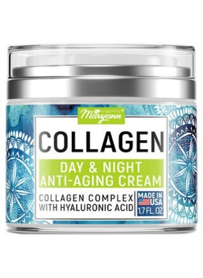 کرم ضد پیری روز و شب Maryann Organics Collagen 1.7 اونس