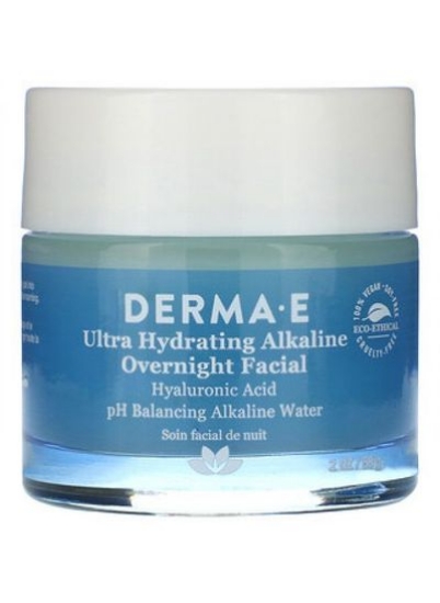 Derma E Ultra Hydrating Alkaline Facial Overnight Facial 2 oz 56 g