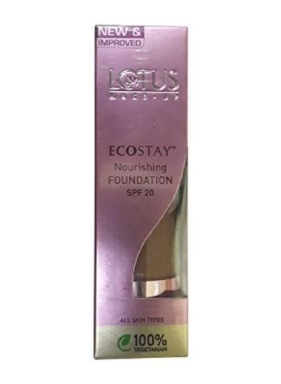 Herbals Ecostay Foundation Spf 20 Almond 30ml