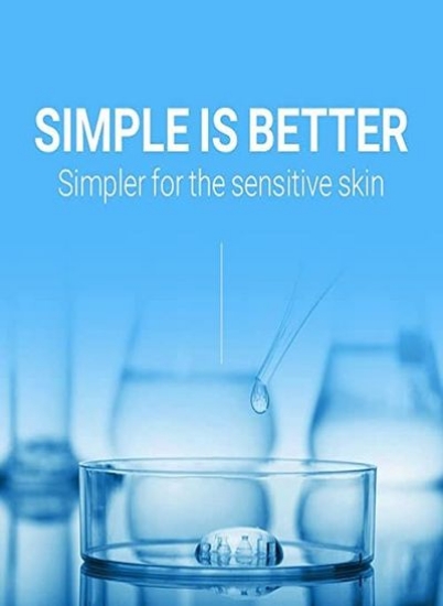 The Simple Calming Toner 10.1 Fl Oz (300Ml) | قابض صورت وگان برای پوست های حساس و تحریک شده | بافت آبکی تازه | تونر ملایم PhBalanced | مراقبت از پوست کره ای