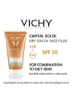 خرید 1 ضد آفتاب Vichy Capital Soleil Dry Touch ژل پاک کننده 50 میلی لیتری نورمادرم برای پوست های چرب تا مختلط رایگان دریافت کنید.