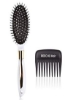 Paddle Hair Brush شانه دندانی پهن مجموعه شانه گره زدایی برای موی انسان اکستنشن مو مصنوعی کلاه گیس مدل مو برس حالت دهنده برای موهای بلند و کوتاه ضخیم نازک صاف و مواج مرطوب خشک سفید