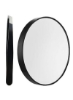 آینه آرایشی تقویت کننده آینه گرد 2 کاپ ساکشن آرایش صورت آرایش جذبی آرایش صورت آرایشی ضروری برای سفر (قطر 3.46 اینچ)