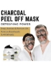 ماسک لایه بردار زغال فعال با زغال بامبو زردچوبه ویتامین B3 و شیرین بیان؛ بدون پارابن سیلیکون 100 گرم