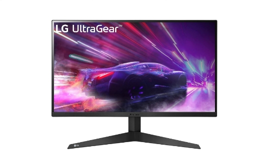 مانیتور گیمینگ  LG 24GQ50F-B 24” UltraGear FHD Gaming UI Monitor, 165Hz Refresh Rate, 1ms MBR Response Time, AMD FreeSync Premium, 3 Side Virtually Borderless, 16:9 Aspect Ratio, NTSC 70% Color Gamut
