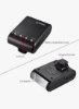 قابل حمل دیجیتال Slave Flash Speedlite برای دوربین Canon/Nikon/Pentax/Sony مشکی