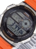 ساعت دیجیتال مردانه رزینی AE-1000W-4BVDF - 44 میلی متر - نارنجی