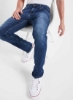 Scanton Cotton Blend Jeans Blue