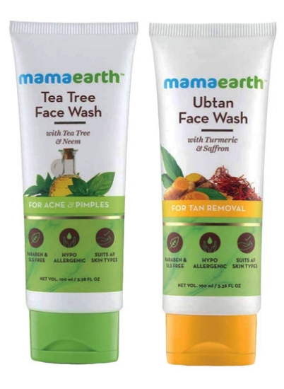 ست شستشوی صورت 2 تکه Ubtan And Tea Tree 2 x 100ml