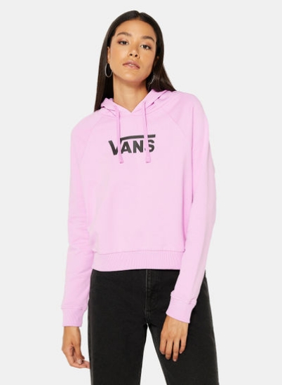 Flying V Boxy Hoodie Orchid