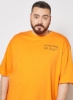 تی شرت بزرگ نارنجی