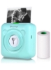 A6 Mini Pocket Wireless BT Thermal Printer Mint Green