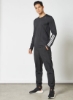 Techfit 3-Stripes Training Top Black