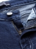شلوار جین راحتی مد روز آبی سرمه ای