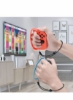 دسته 2 بسته برای Switch Fitness Boxing با سوئیچ، Switch OLED Joy Con Controller، دسته دسته سازگار با بازی های بوکس Nintendo Switch، لوازم جانبی کنترل برای بازی سوییچ (قرمز و آبی)