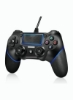 دسته بازی PS4، کنترل از راه دور سیمی برای Playstation 4 Dual Vibration Shock Joystick برای PS4/PS4 Slim/PS4 Pro و کامپیوتر با کابل USB بلند 6 فوت