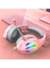 هدفون گیمینگ روی گوش RGB Light با سیم