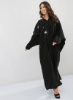 Sequin Embelled Kaftan ابایا Black