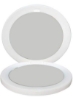 آینه آرایش LED زیبا مروارید سفید